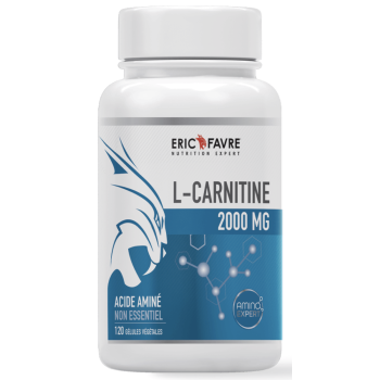 L-carnitine 2000mg Eric Favre - pot de 120 g&eacute;lules
