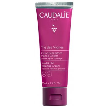 Th&eacute; des vignes Cr&egrave;me mains et ongles Caudalie - tube de 75 ml
