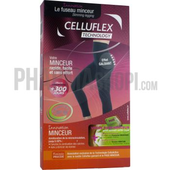 Fuseau minceur noir Celluflex technology - 1 fuseau