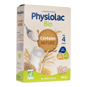 C&eacute;r&eacute;ales Bio Physiolac - Boite de 200 g