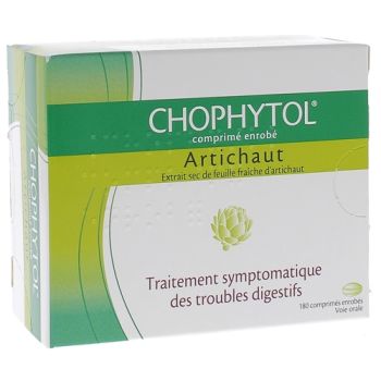 Chophytol 200mg - boite de 180 comprim&eacute;s enrob&eacute;s