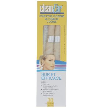 Cleanear cone pour hygi&egrave;ne oreille - 2 cones