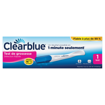 Test de grossesse Clearblue Plus - Bo&icirc;te de 1 test