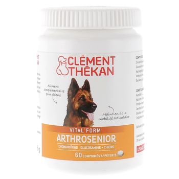 Arthrosenior Chien Cl&eacute;ment-th&eacute;kan - 60 comprim&eacute;s
