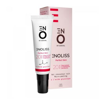 Enoliss Perfect Skin 20 AHA Gel r&eacute;novateur nuit micro-peeling ENO laboratoire Codexial - tube de 30 ml
