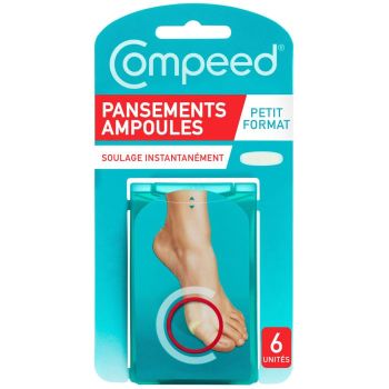 Pansements ampoules petit format Compeed - bo&icirc;te de 6 pansements