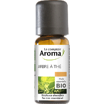 Huile essentielle d'Arbre &agrave; th&eacute; bio Le comptoir Aroma - flacon de 10 ml