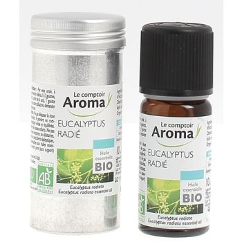 Huile essentielle d'Eucalyptus radi&eacute; Le comptoir Aroma - flacon de 10 ml