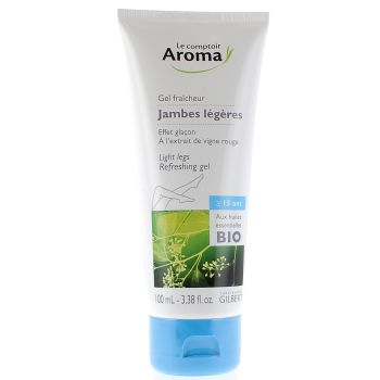 Gel fra&icirc;cheur jambes l&eacute;g&egrave;res Le Comptoir Aroma - tube de 100 ml