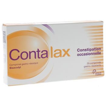 Contalax 5mg comprim&eacute;s gastro-r&eacute;sistant - bo&icirc;te de 30 comprim&eacute;s