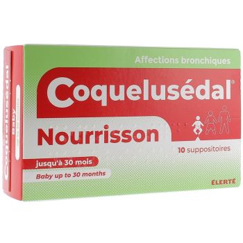 Coquelus&eacute;dal nourrisson suppositoire - boite de 10 suppositoires