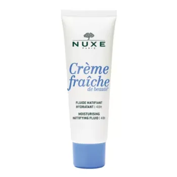 Cr&egrave;me fra&icirc;che de beaut&eacute; Fluide matifiant hydratation 48H Nuxe - tube de 50 ml