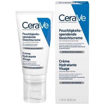 Cr&egrave;me hydratante visage CeraVe - tube de 52 ml