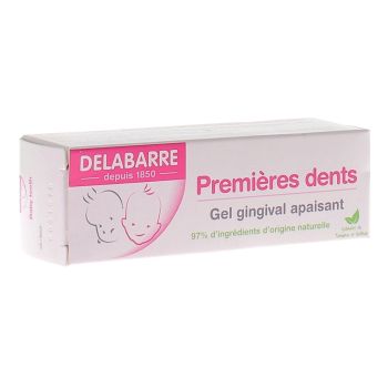 Gel gingival premi&egrave;res dents Delabarre - tube de 20 g