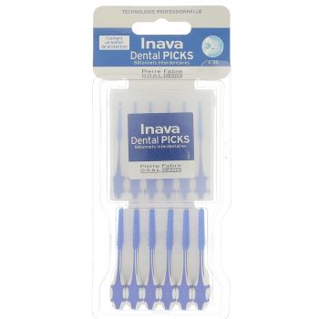 Dental Picks Inava - Boite de 36 b&acirc;tonnets interdentaires