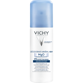 D&eacute;odorant Min&eacute;ral sans sels d'aluminium 48h Vichy - spray de 125 ml