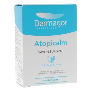 Atopicalm Savon surgras peaux s&egrave;ches Dermagor - pain de 150 g