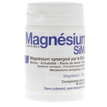 Magn&eacute;sium SiMa Dissolvurol - bo&icirc;te de 90 comprim&eacute;s