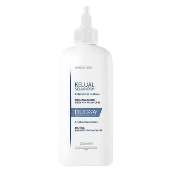 Kelual Squanorm lotion d&eacute;mangeaisons li&eacute;es aux pellicules Ducray - flacon de 200ml