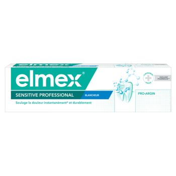 Dentifrice Sensitive professional blancheur Elmex - tube de 75 ml