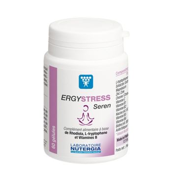 Ergystress seren Nutergia - pot de 60 g&eacute;lules