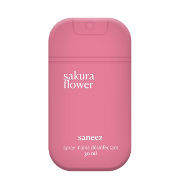 Spray d&eacute;sinfectant sakura flower Saneez - spray de 30ml