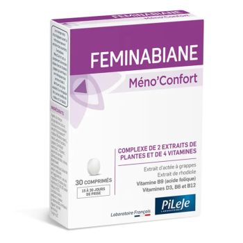Feminabiane M&eacute;no'confort Pileje - boite de 30 comprim&eacute;s