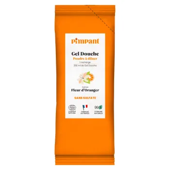 Gel douche en poudre &agrave; diluer Pimpant - sachet de 25g