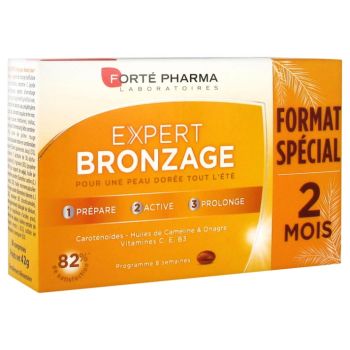 Expert bronzage sublimateur solaire Fort&eacute; Pharma - boite de 56 comprim&eacute;s