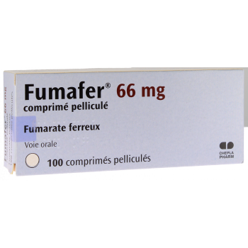 Fumafer 66mg comprim&eacute; pellicul&eacute; - bo&icirc;te de 100 comprim&eacute;s