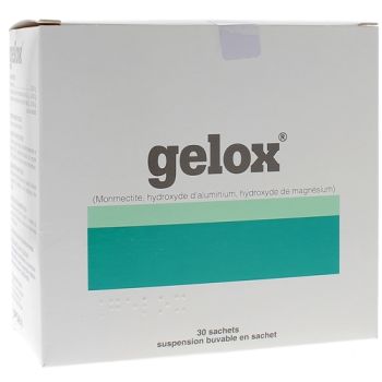 Gelox suspension buvable en sachet - bo&icirc;te de 30 sachets