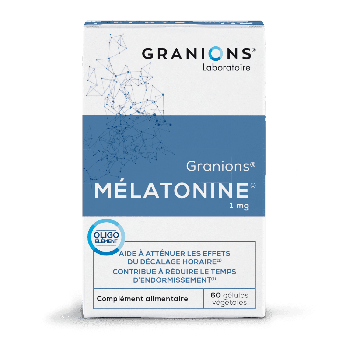 M&eacute;latonine 1 mg g&eacute;lule Granions - boite de 60 g&eacute;lules