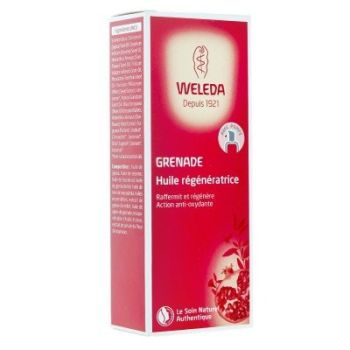 Grenade huile r&eacute;g&eacute;n&eacute;ratrice Weleda - tube de 100 ml