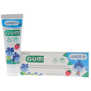 Gel dentifrice junior GUM - tube de 50 ml