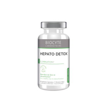 Hepato Detox Biocyte - 60 g&eacute;lules micro-encapsul&eacute;s