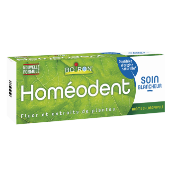 Hom&eacute;odent soin blancheur go&ucirc;t chlorophylle Boiron - tube de 75 ml