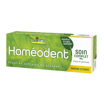 Hom&eacute;odent dentifrice soin complet dents et gencives go&ucirc;t citron - tube de 75 ml