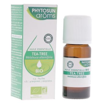 Huile essentielle de Tea tree Bio Phytosun Ar&ocirc;ms - flacon de 10 ml