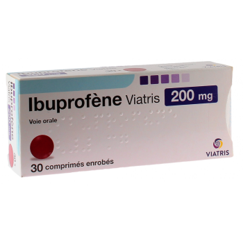 Ibuprof&egrave;ne 200mg comprim&eacute;s - Douleurs et fi&egrave;vre - 30 comprim&eacute;s