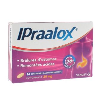 Ipraalox comprim&eacute; gastro-r&eacute;sistant - boite de 14 comprim&eacute;s