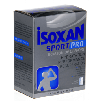 Isoxan PRO boisson de l'effort go&ucirc;t agrume - 10 sachets &agrave; diluer