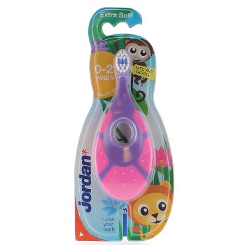Brosse &agrave; dents Jordan step by step 0-2 ans - 1 brosse &agrave; dents