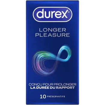 Pr&eacute;servatifs Performance Booster Durex - bo&icirc;te de 10 pr&eacute;servatifs