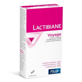 Lactibiane voyage 480 mg Pileje - boite de 14 g&eacute;lules