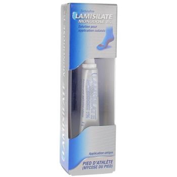 Lamisilate Monodose 1% solution pour application cutan&eacute;e - tube de 4g
