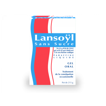 Lansoyl sans sucre gel oral - pot de 215 g