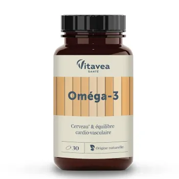 Om&eacute;ga 3 Vitavea - bo&icirc;te de 30 capsules