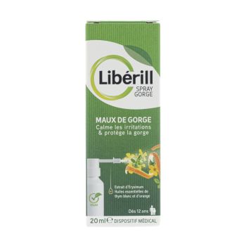 Spray maux de gorge Lib&eacute;rill - spray de 20ml