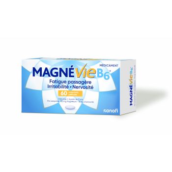 Magn&eacute;vie B6 100mg - 60 comprim&eacute;s pellicul&eacute;s