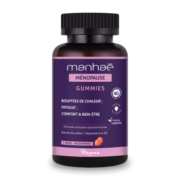 Manha&eacute; M&eacute;nopause Vitavea - pot de 60 gummies